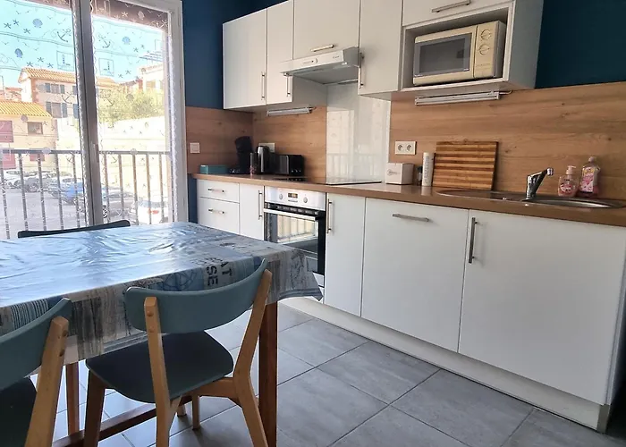 Apartmán F3 A Port-vendres, Vue Port, Parking Inclus Et Wifi - Fr-1-309-241 Port Vendres